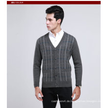 Yak Wolle / Kaschmir V-Ausschnitt Pullover Pullover / Garment / Kleidung / Strickwaren